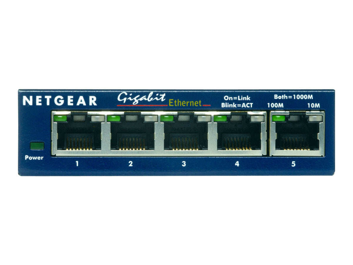 NETGEAR Gigabit Ethernet Switch Vorderansicht