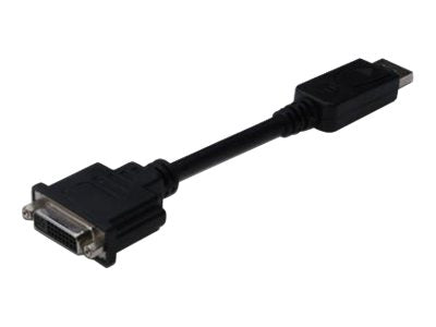 DIGITUS DisplayPort Adapterkabel DP - DVI 24+5 St/Bu 0,15m Vorderansicht