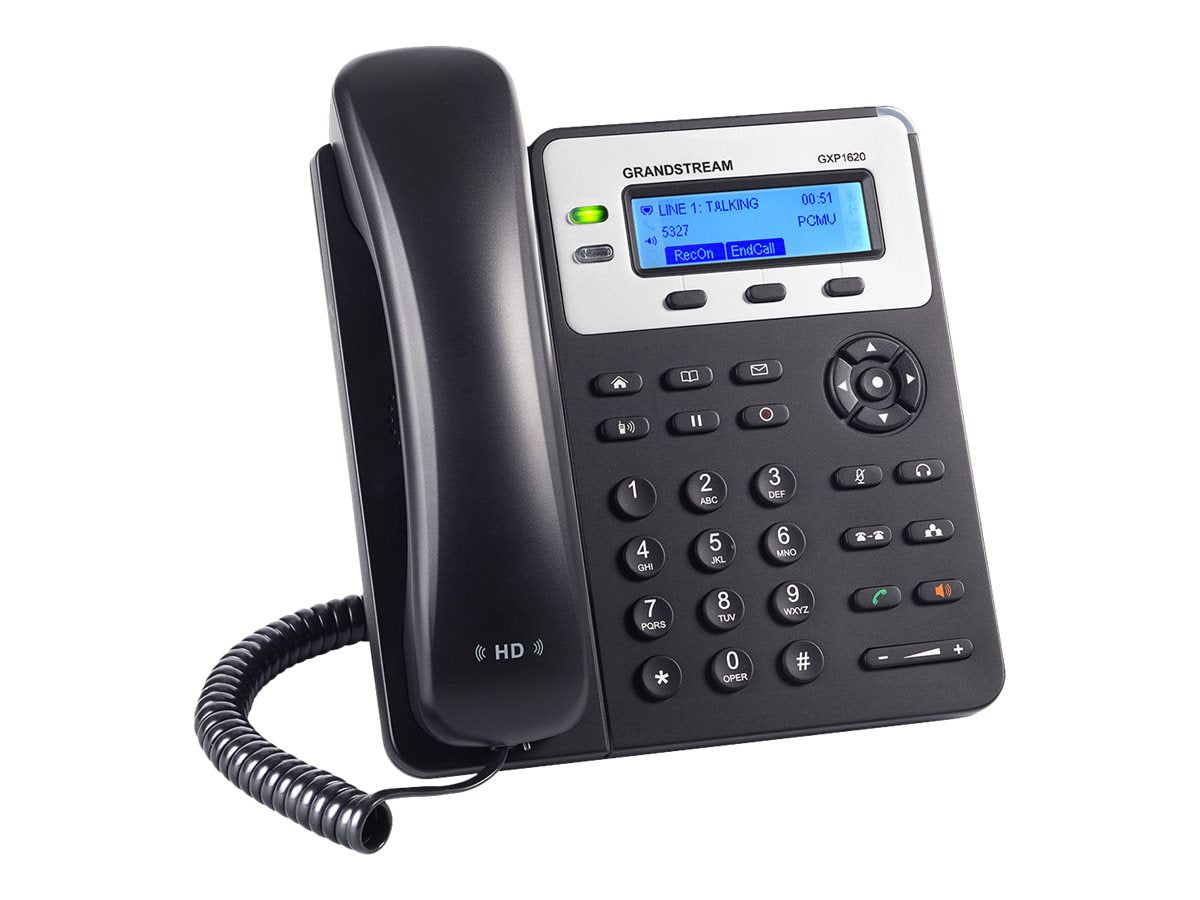 GRANDSTREAM SIP GXP-1625 Entry Base mit PoE - Vorderansicht