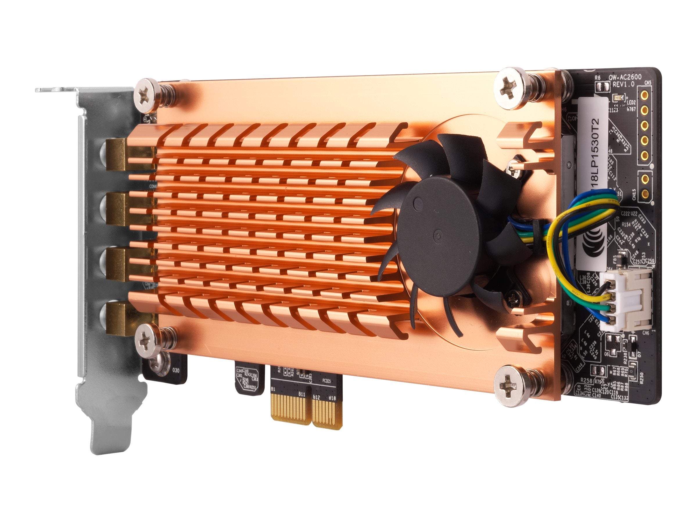 QNAP QWA-AC2600 Netzwerkadapter Rückansicht
