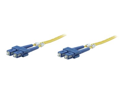 INTELLINET LWL Kabel SC/SC OS2 1m gelb 9/125um Duplex Singlemode - Anschlussdetails