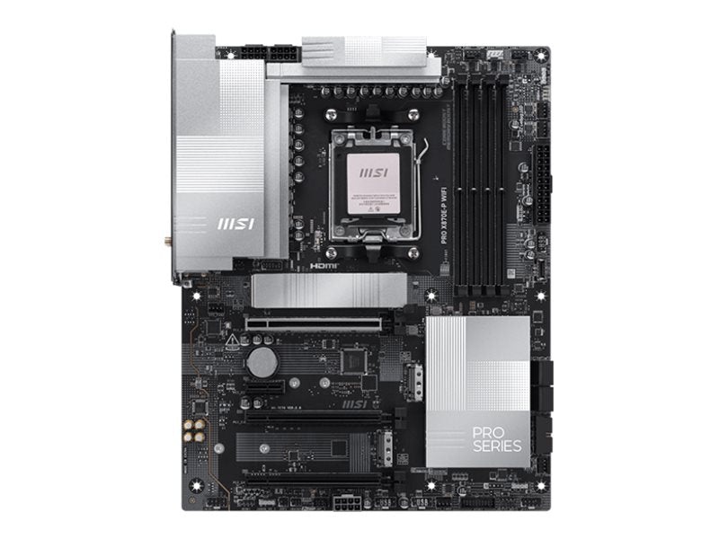 MSI PRO X870E-P WIFI AM5 ATX MB Vorderansicht