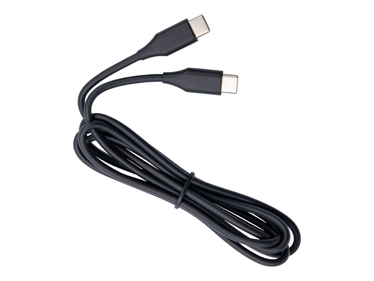 JABRA Evolve2 USB Cable USB-C to USB-C 1.2m Black - Vorderansicht