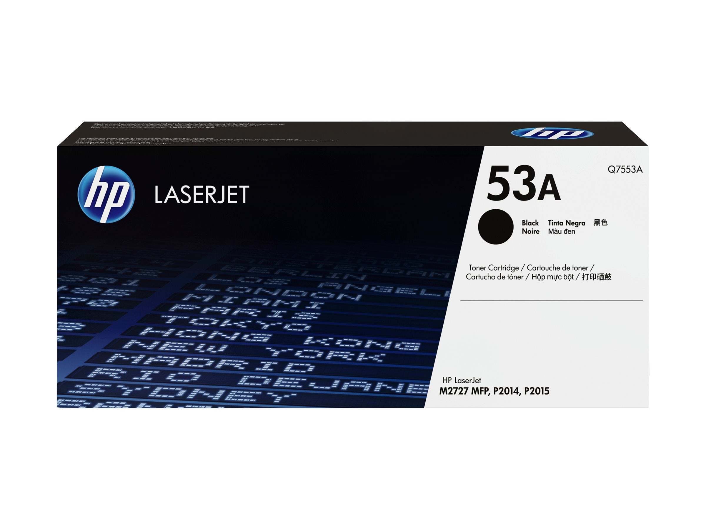 HP 53A Tonerpatrone Vorderansicht