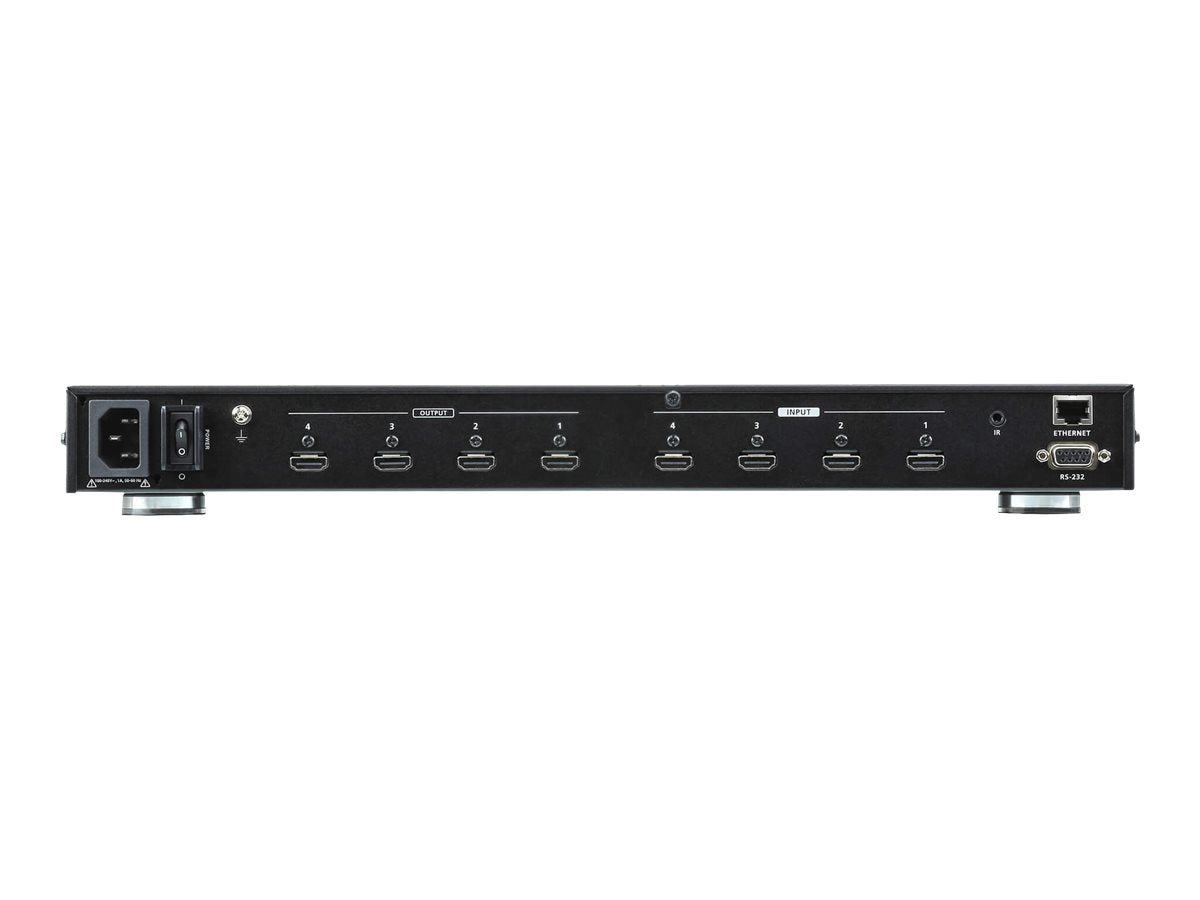 ATEN VM0404HB 4 x 4 True 4K HDMI Audio/Video Matrix Switch Detailansicht