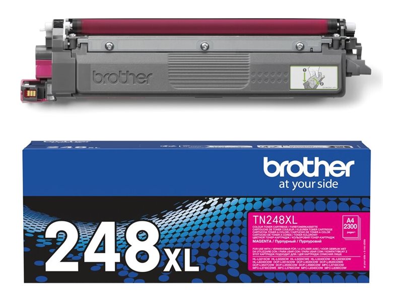 BROTHER TN248XLM Magenta Tonerpatrone Detailansicht