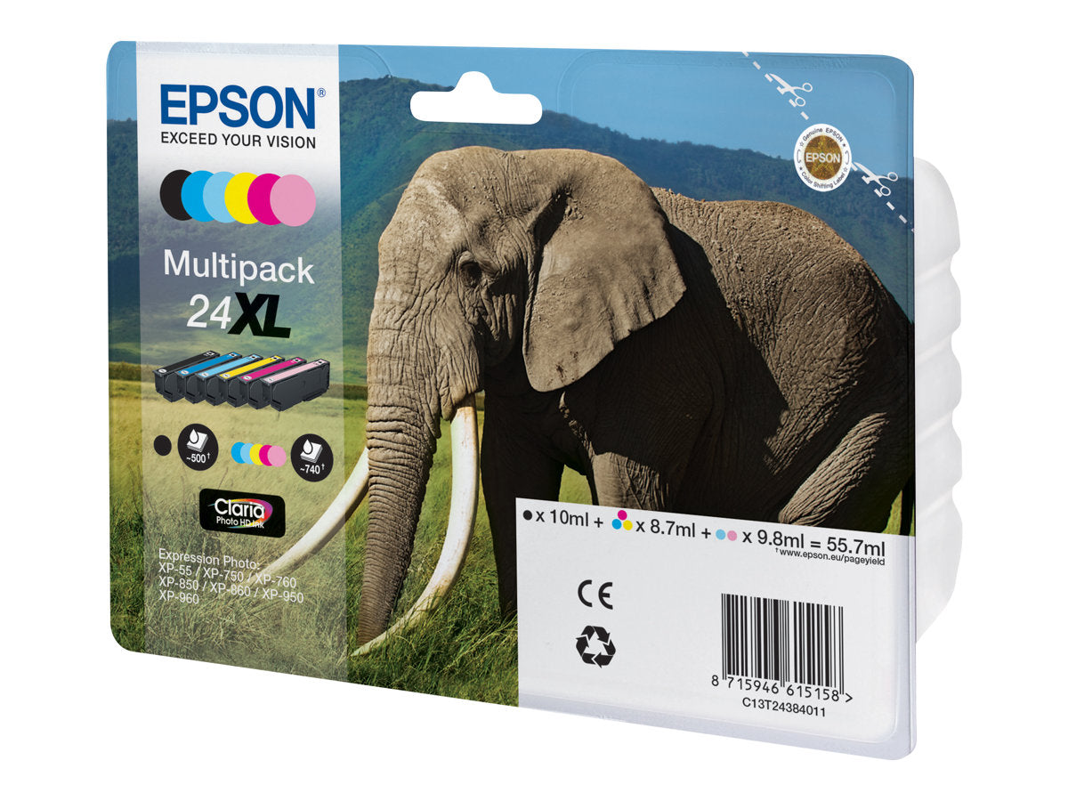 EPSON 3LB Ink Cartridge 24XL Claria Photo HD Ink Detailansicht