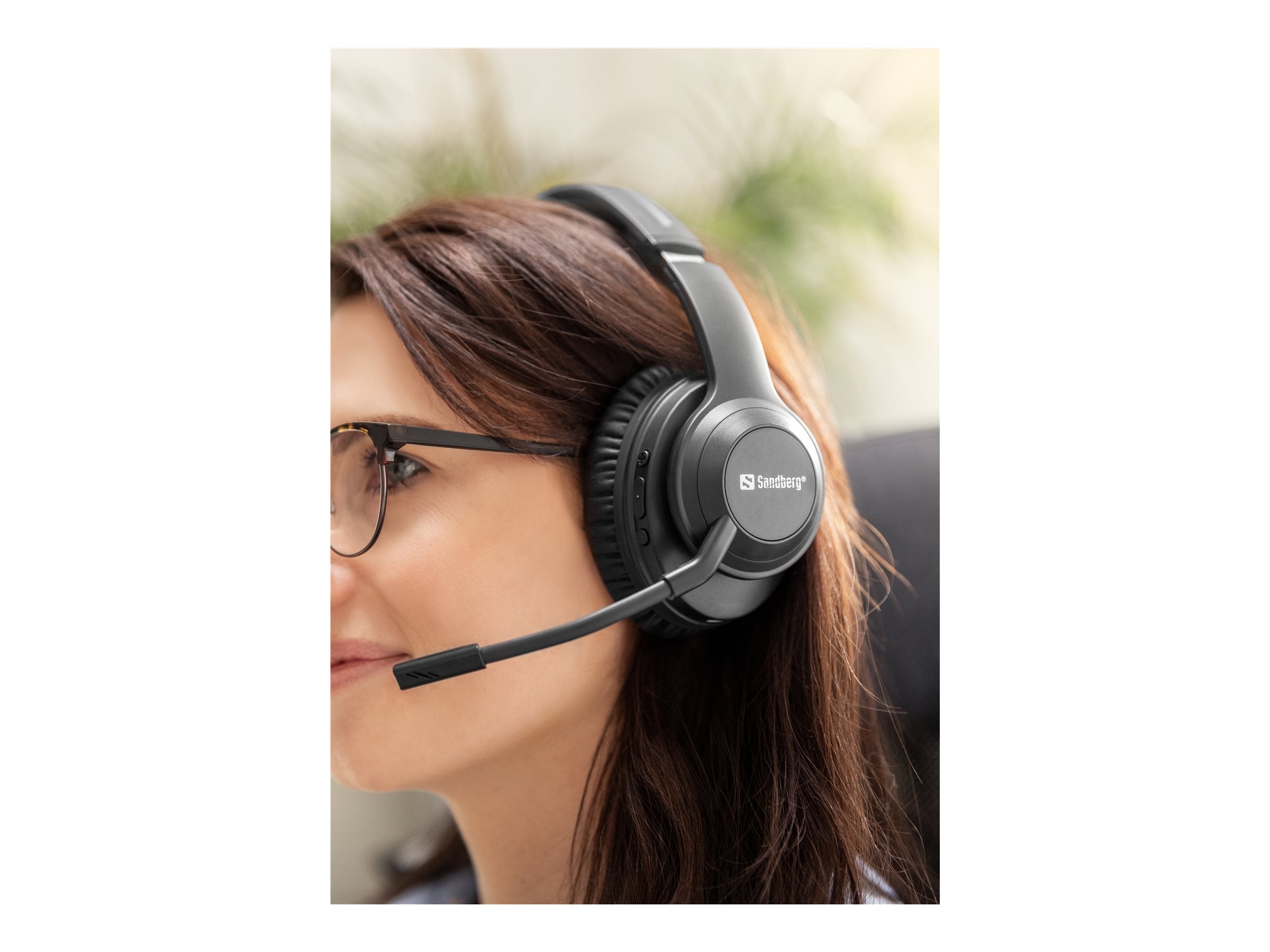 SANDBERG 3in1 Office Headset Pro ENC Vorderansicht