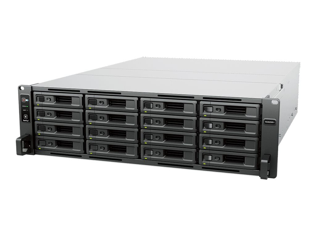 SYNOLOGY RS2825RP+ 16-Bay RackStation Vorderansicht