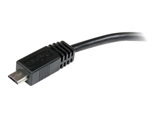 STARTECH.COM 15 cm Micro USB auf Mini USB-Adapterkabel - Detailansicht