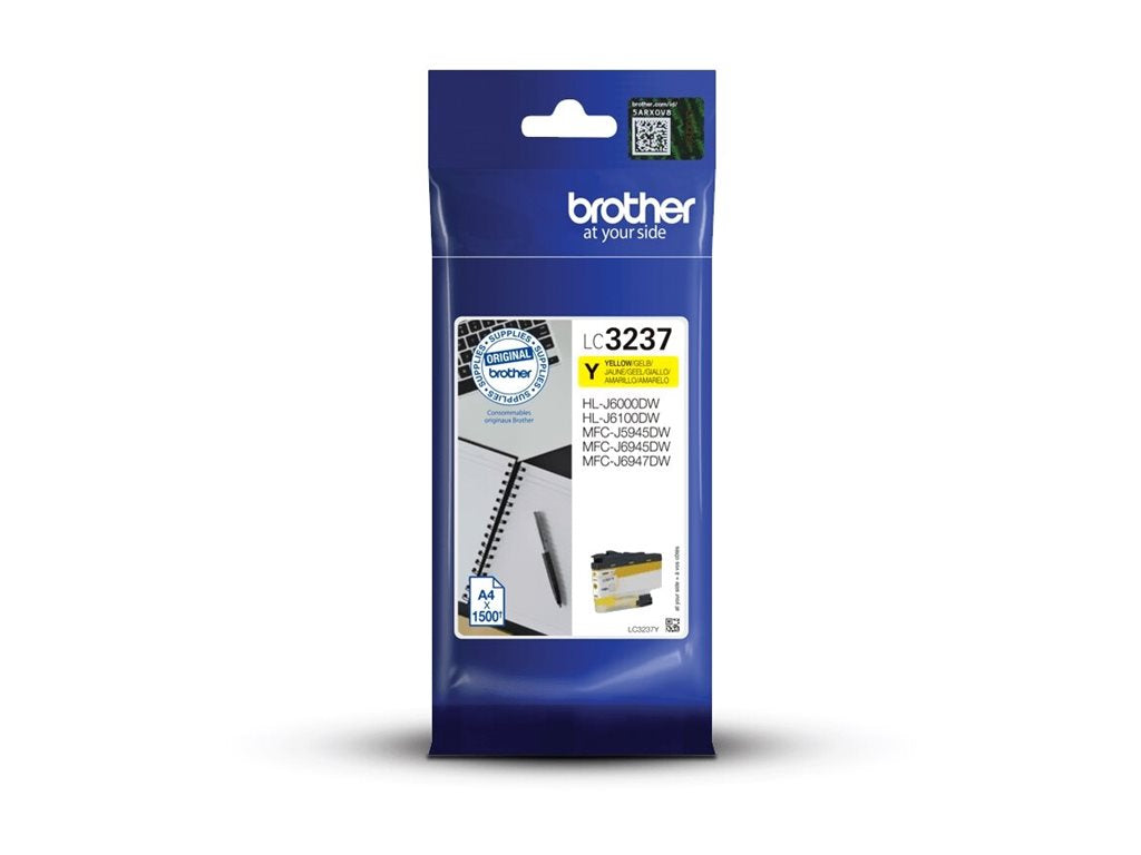 BROTHER LC-3237Y Tintenpatrone Gelb Detailansicht
