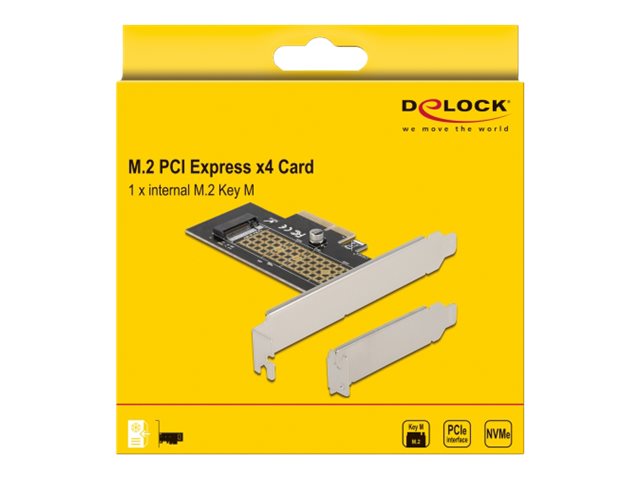 DELOCK PCI Express x4 Karte Detailansicht