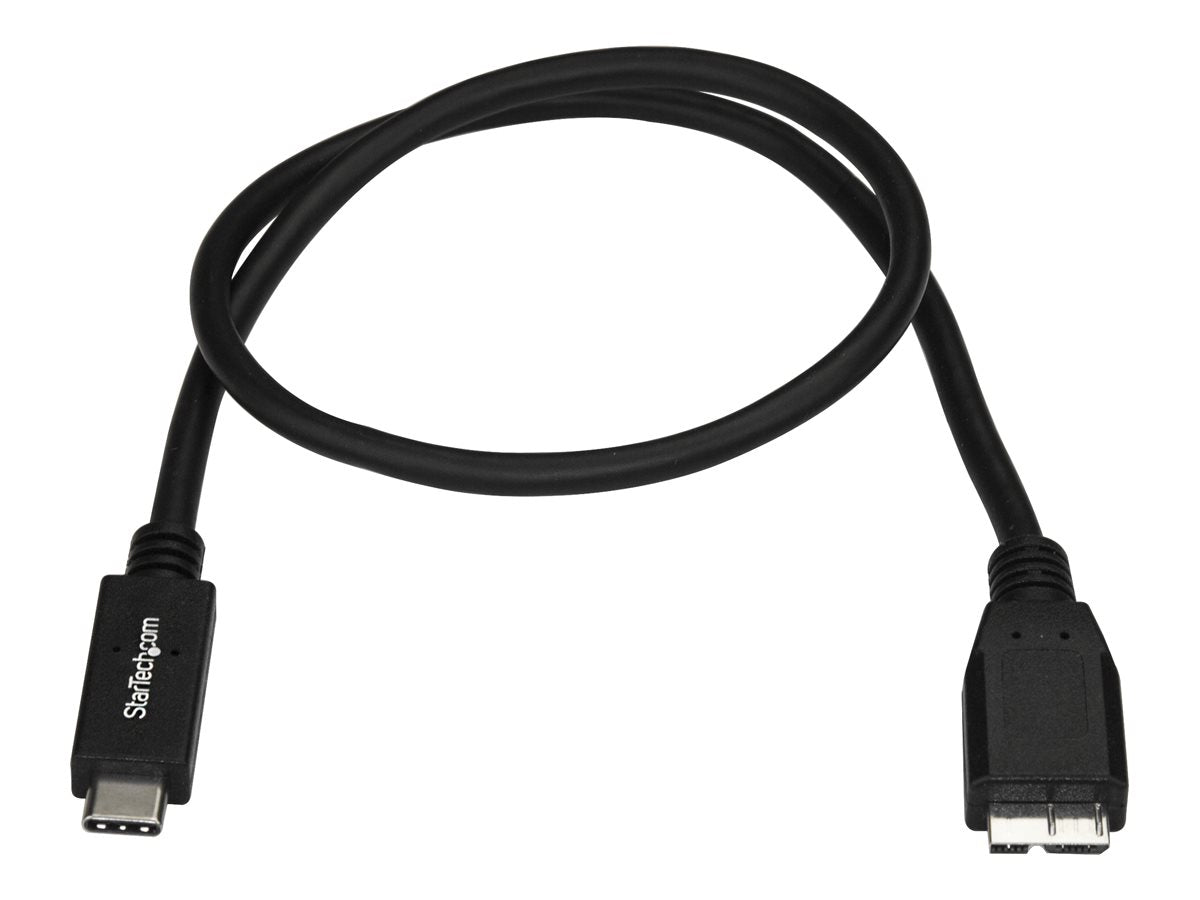 STARTECH.COM USB-C to Micro-B Cable 0.5m - Anschlussansicht
