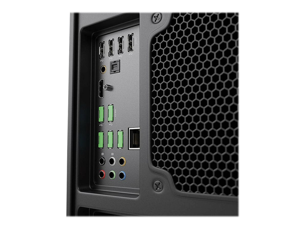 LINDY 10 USB Portschloesser GRUEN Vorderansicht