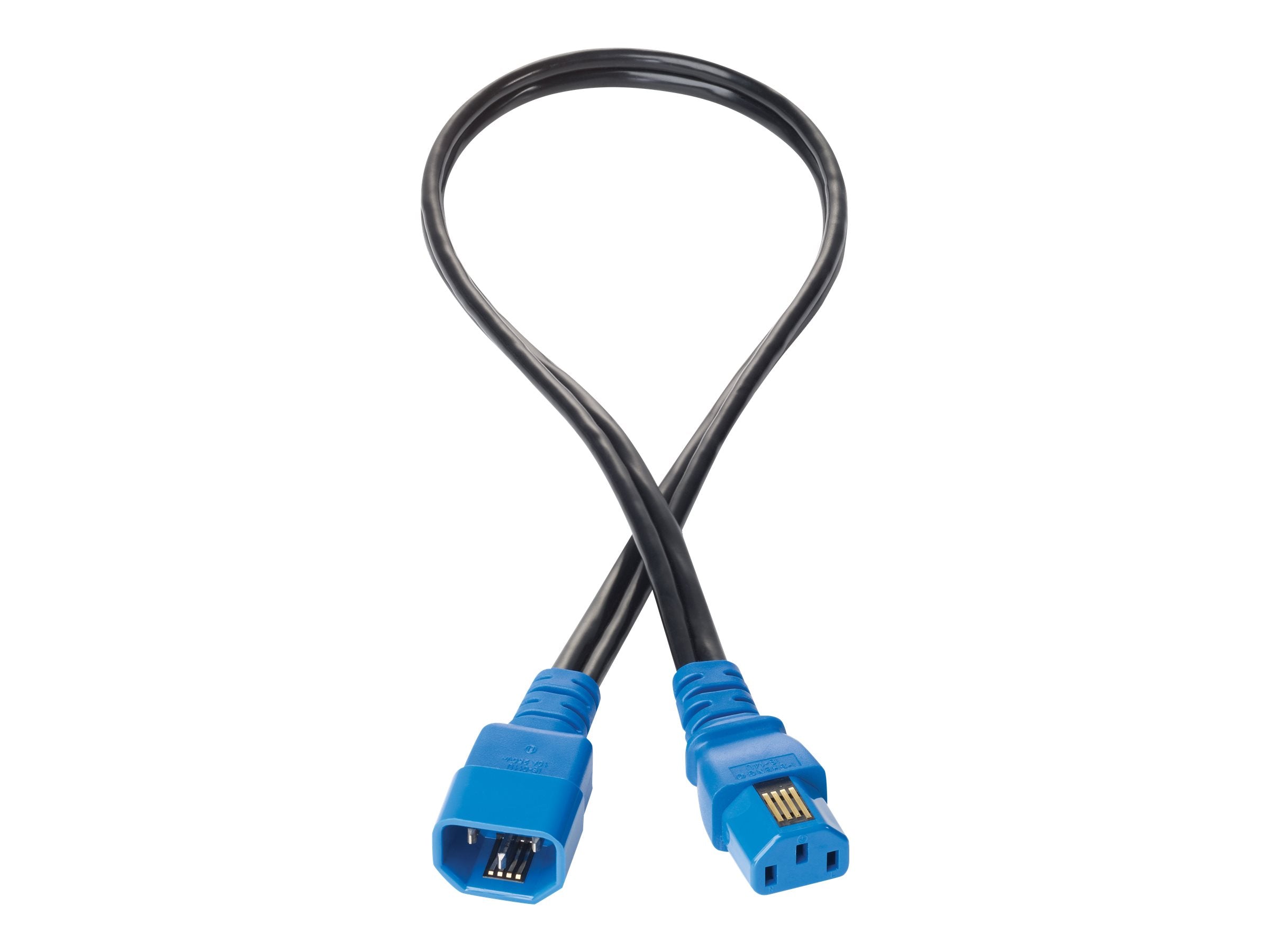 HPE Power Cable grey 16A C19 to C20 200cm - Vorderansicht