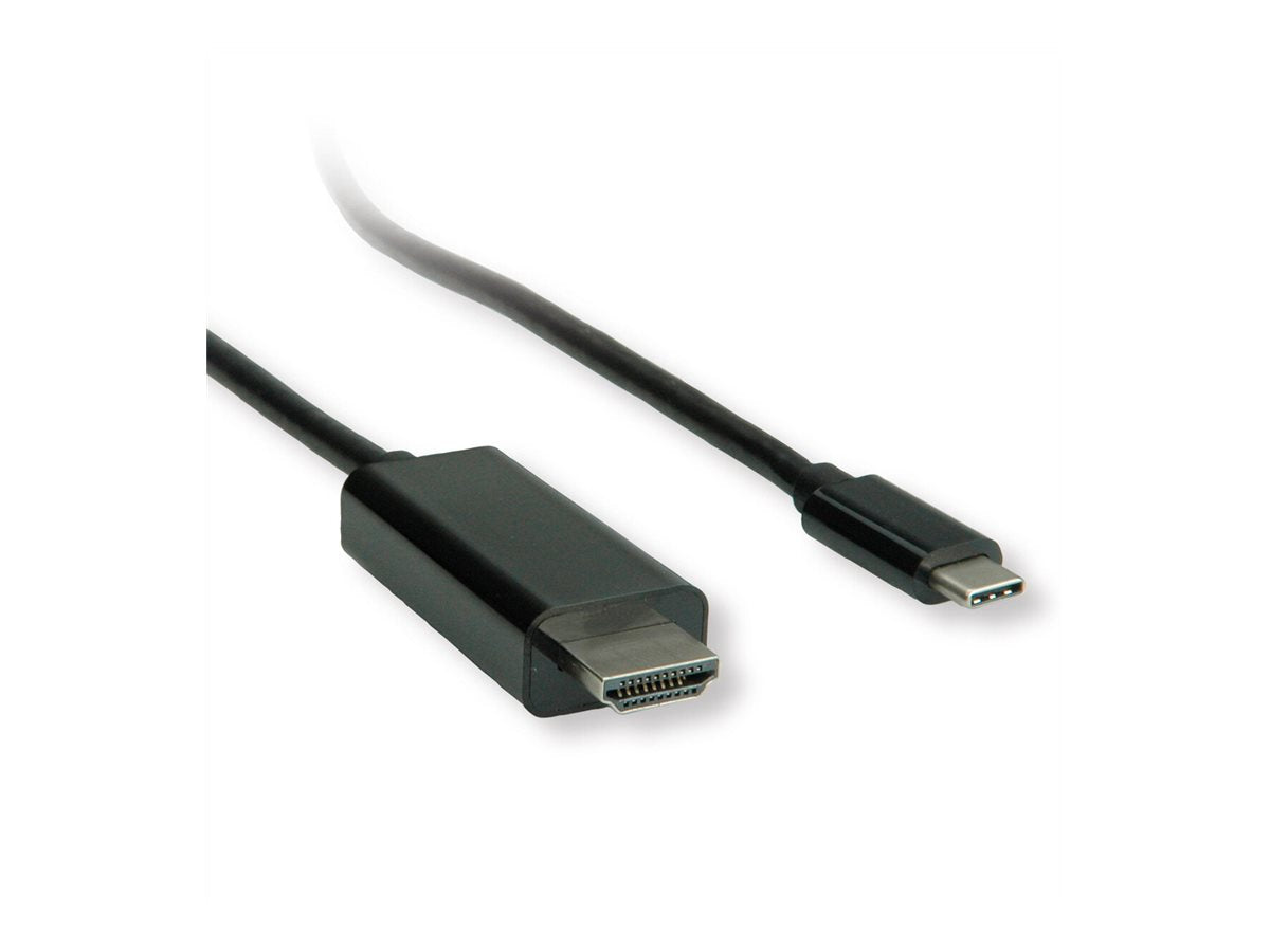 ROLINE USB Typ C - HDMI Adapterkabel ST/ST 1m Detailansicht