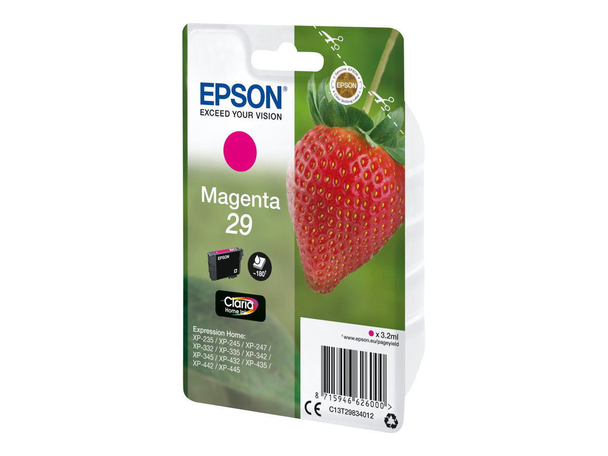 EPSON 4LB Singlepack Magenta 29 Claria Home Ink - Verpackung