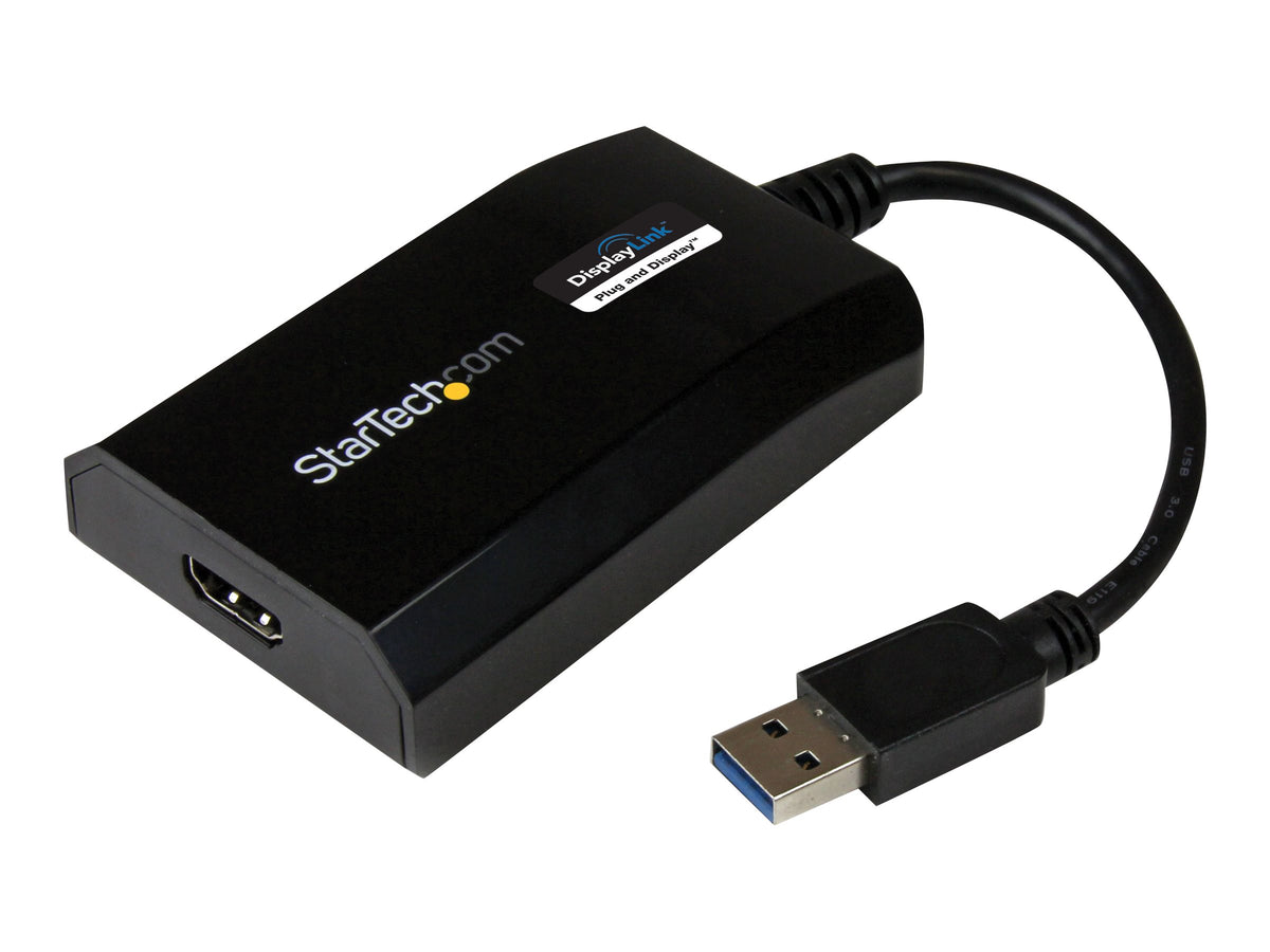STARTECH.COM USB 3.0 auf HDMI Adapter USB32HDPRO Anschlussansicht
