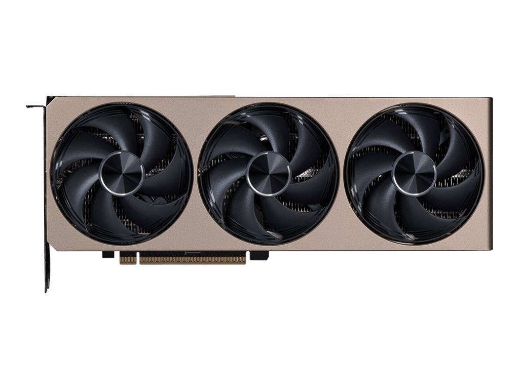 MSI GeForce RTX 5070 Ti 16GB INSPIRE 3X OC Grafikkarte Vorderansicht