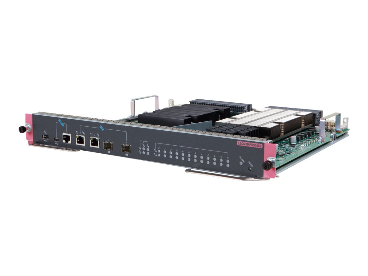 Vorderansicht der ARUBA HPE FlexNetwork 7510X Fabric/Main Processing Unit Type C