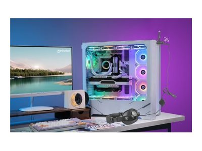 MANHATTAN 3-Port USB Typ-C Kombo-Hub USB-C-Stecker auf 3x USB-A 1x 5 Gbit/s USB USB 3.2 Gen 1 2x 480 Mbit/s USB 2.0 Strom über USB