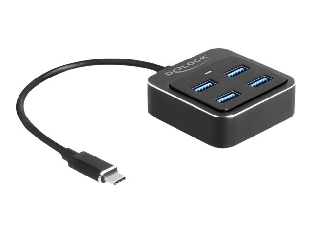 DELOCK USB 3.2 Gen 2 USB Type-C Hub Vorderansicht
