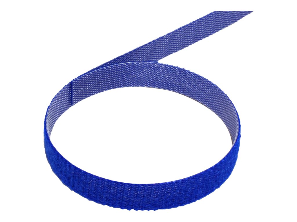 VALUE Klettband auf Rolle 10mm blau 25m - Verpackung
