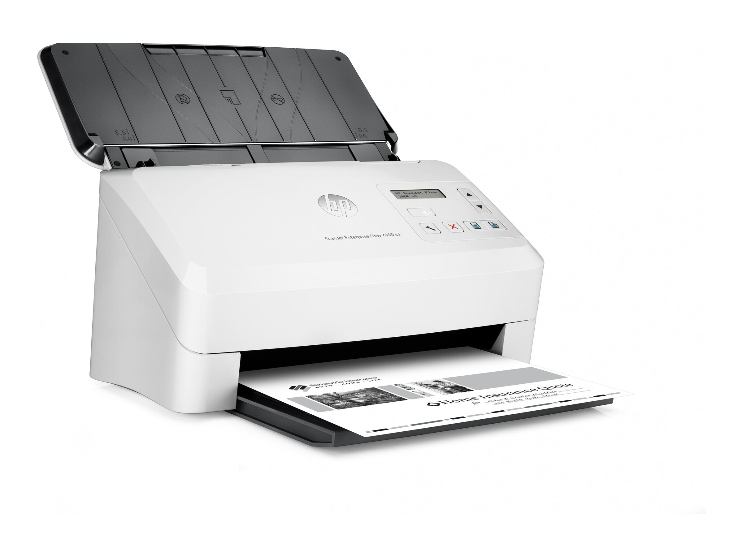 HP ScanJet Enterprise Flow 7000 s3 Dokumentenscanner Vorderansicht