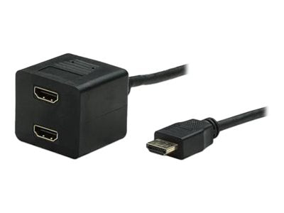 TECHLY Videokabel Splitter in Anwendung
