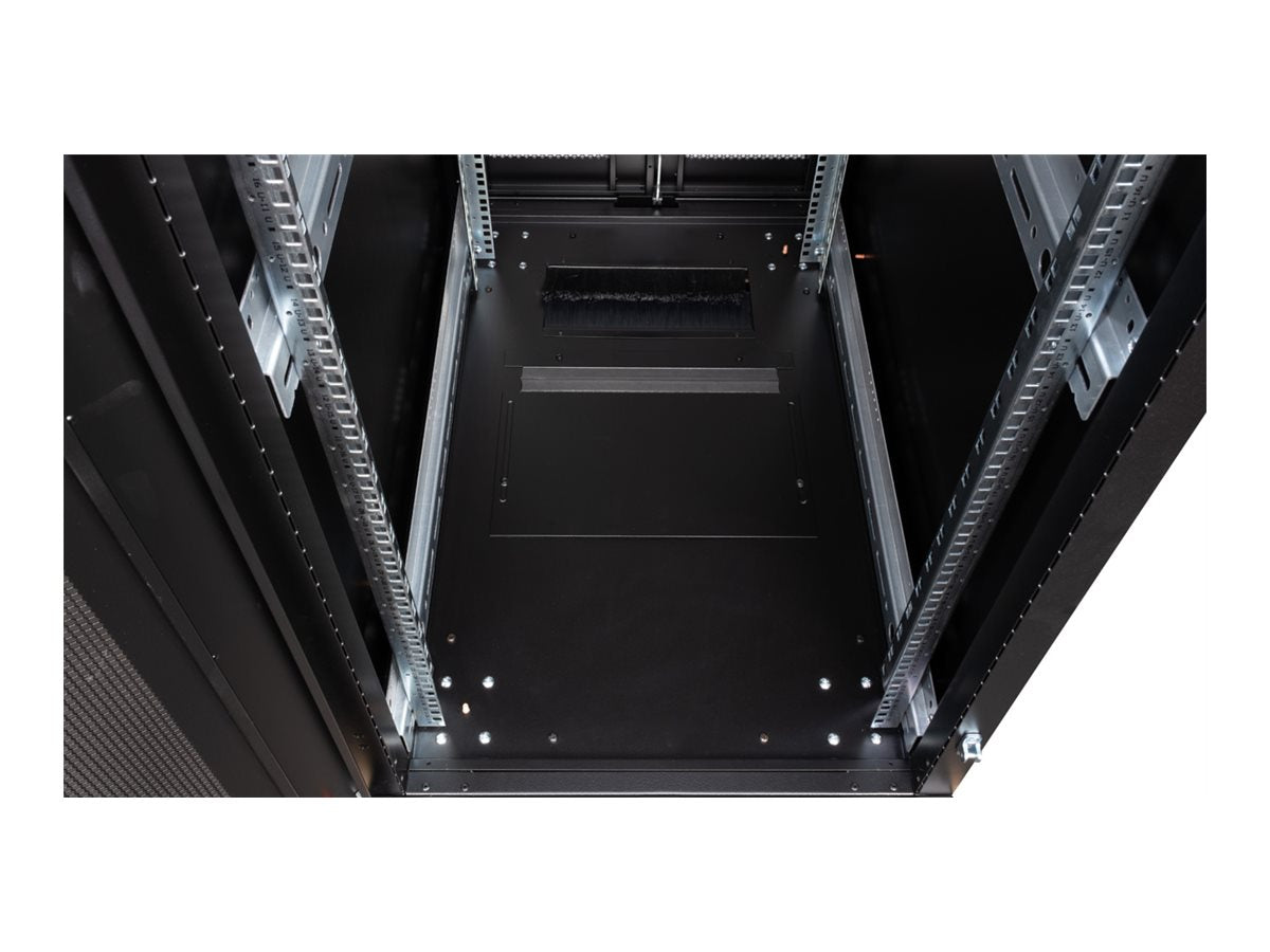 ROLINE Serverschrank 48,26cm 19Zoll 26 HE 600x1000 BxT schwarz - Vorderansicht