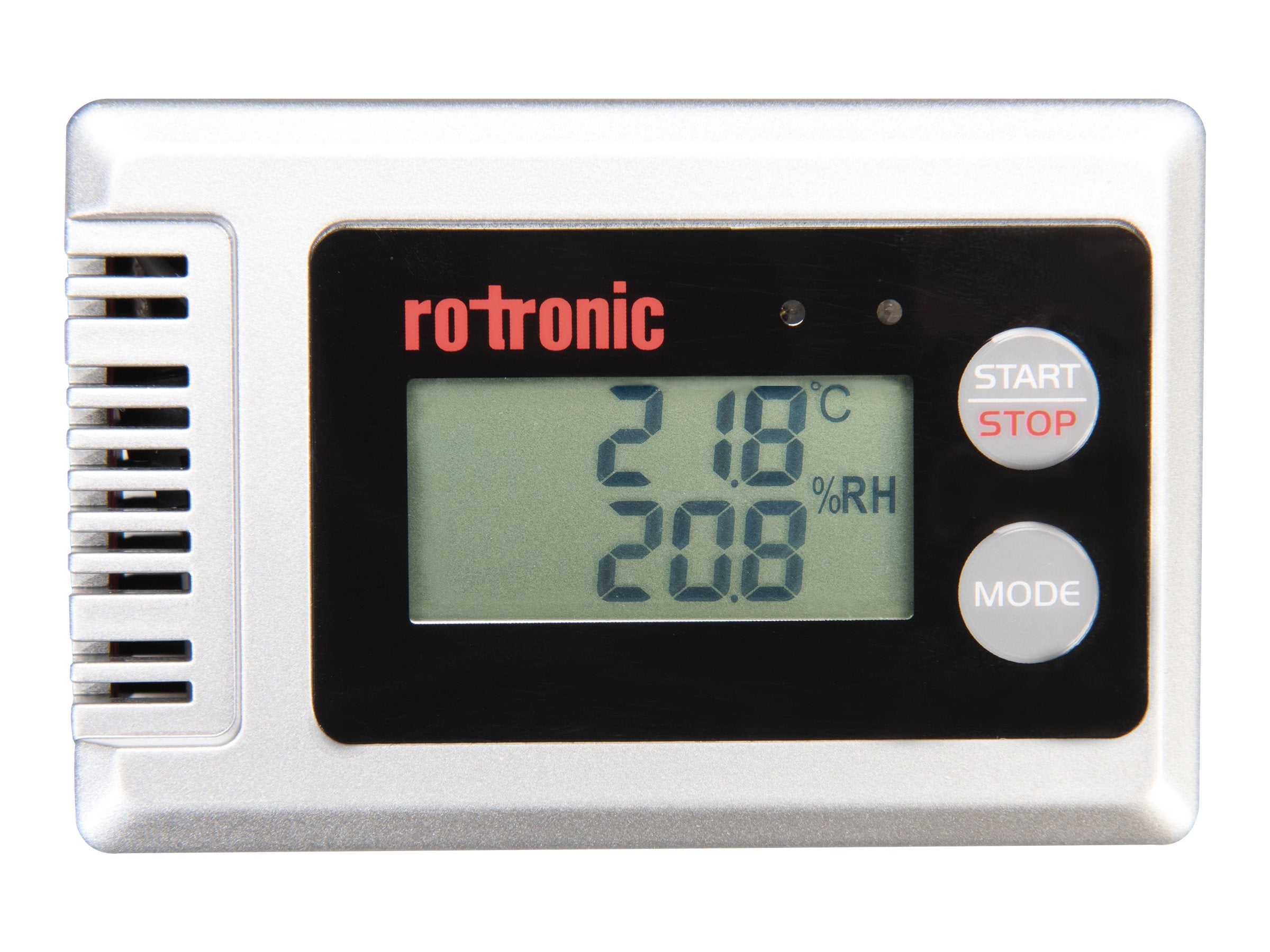 ROTRONIC HL-1D-SET Feuchte- und Temperatur-Datenlogger Vorderansicht