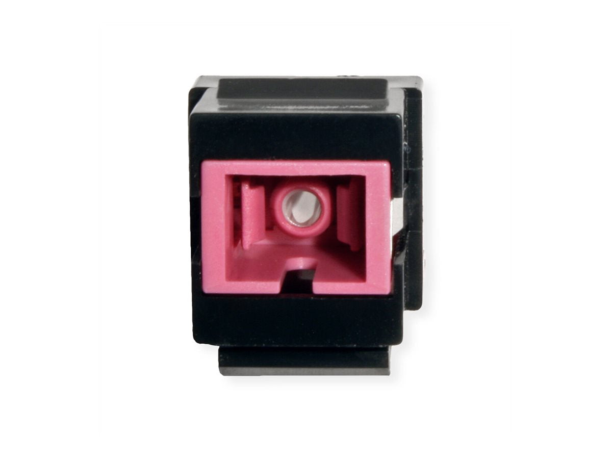 ROLINE Keystone LWL-Adapter SC/SC Simplex Multimode OM4 Detailansicht