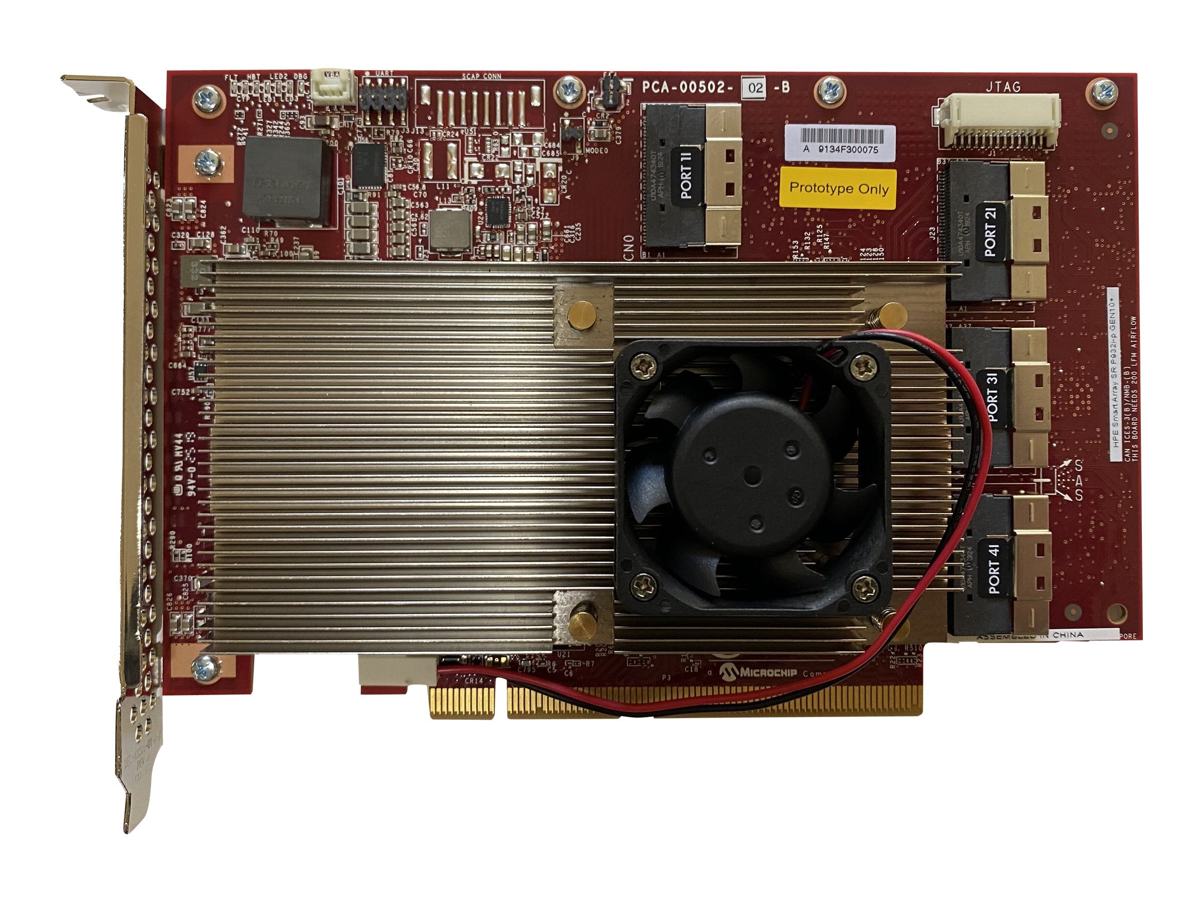 HPE Controller Broadcom MegaRAID MR216i-p Vorderansicht
