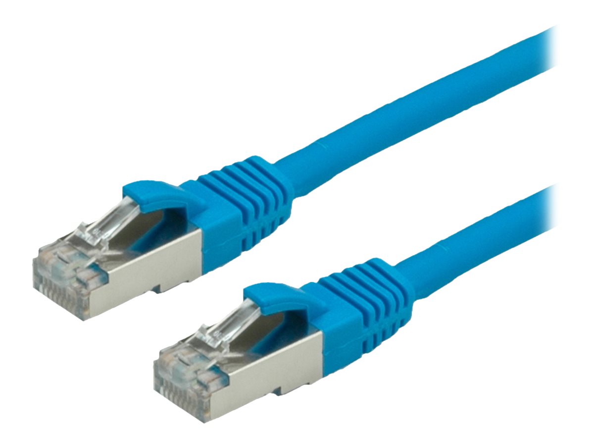 VALUE Patchkabel Kat.6 Class E S/FTP PiMF LSOH blau 10m - Verpackung