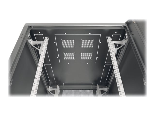 EFB 48,3cm 19Zoll Serverschrank PRO SERIE Innenansicht