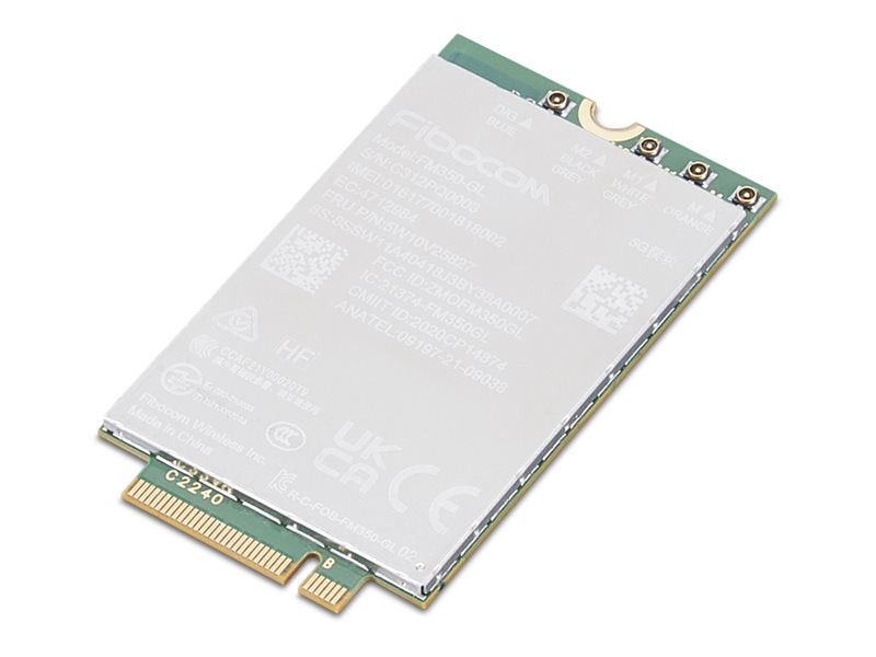 LENOVO ThinkPad Fibocom FM350-GL 5G Sub-6 GHz M.2 WWAN Module for X1 Carbon Gen 11