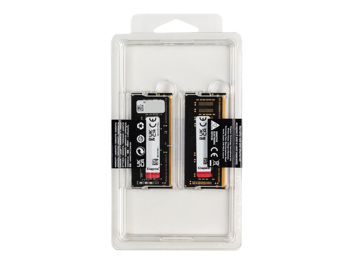 KINGSTON 64GB 3200MHz DDR4 CL20 SODIMM Kit of 2 FURY Impact Detailansicht