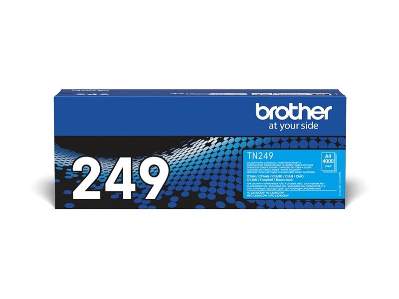 BROTHER TN-249C Cyan Tonerpatrone Detailansicht