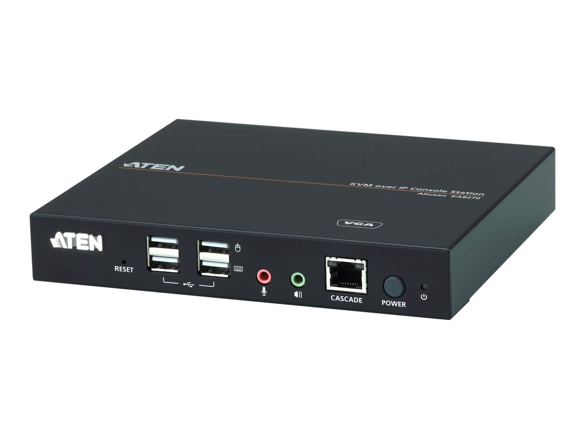 ATEN KA8270 VGA KVM Konsolenstation over IP - Vorderansicht
