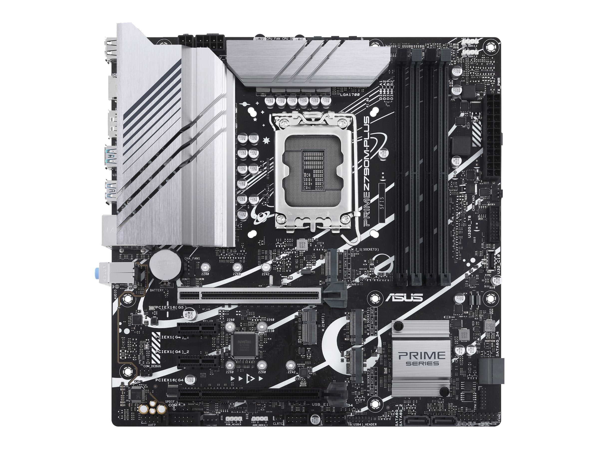 ASUS PRIME Z790M-PLUS Motherboard Vorderansicht