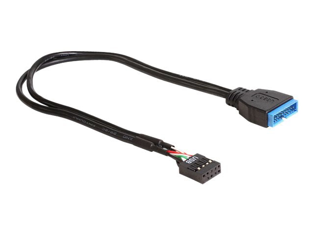 DELOCK Kabel USB 3.0 Pinheader St > USB 2.0 Pinheader Bu 30cm - Vorderansicht