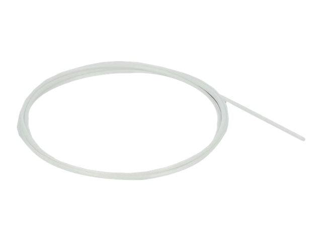 DELOCK Schutzschlauch Glasfasergeflecht 2 m x 2 mm weiss - Vorderansicht