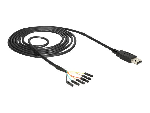 DELOCK Adapterkabel USB > Seriell-TTL 6 Pin Pfostenbuchse Detailansicht