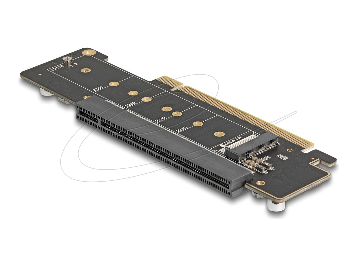 DELOCK PCI Express 4.0 x16 Riser Karte Vorderansicht