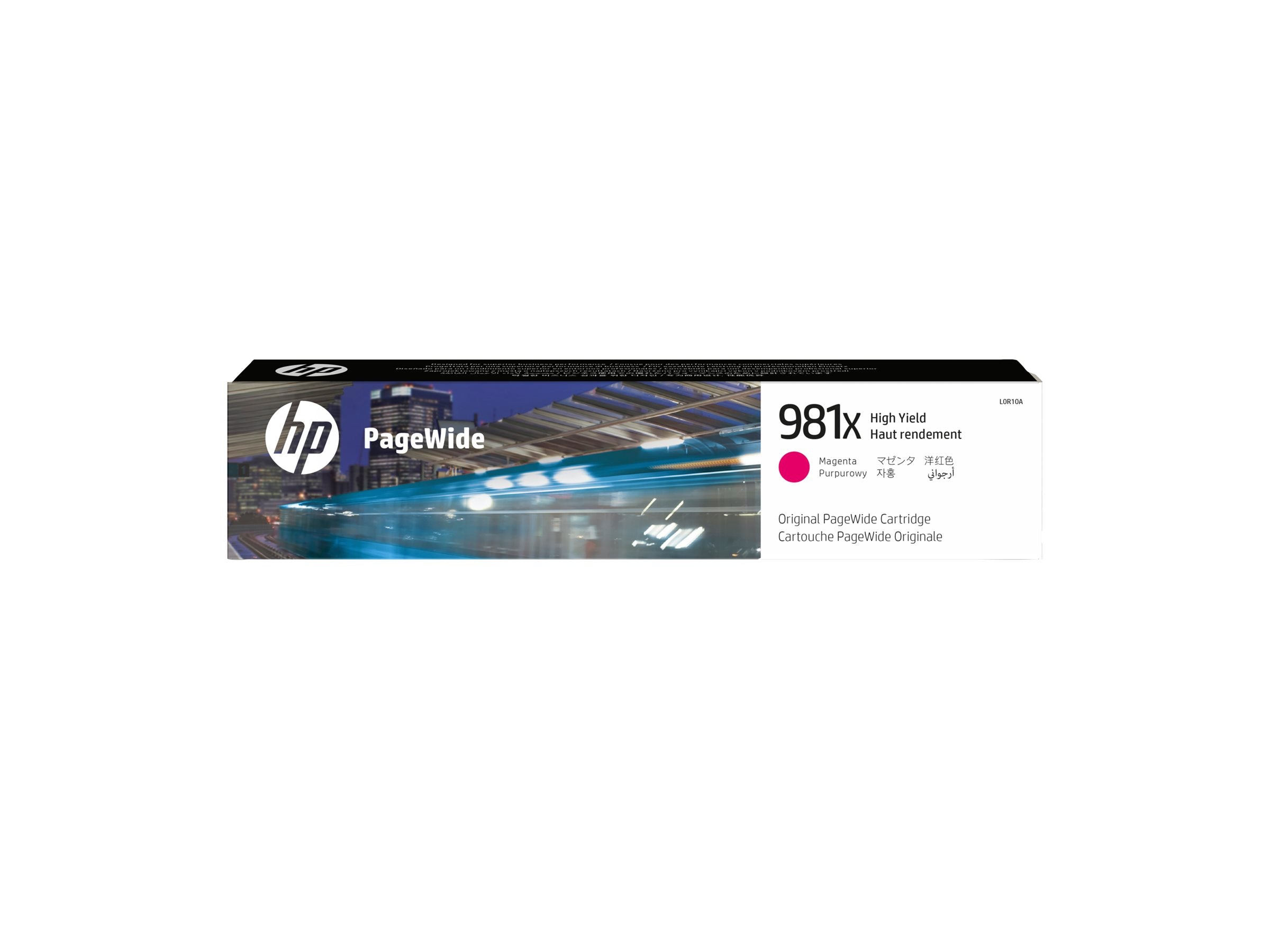 HP 981X High Yield Magenta PageWide Cartridge Verpackung
