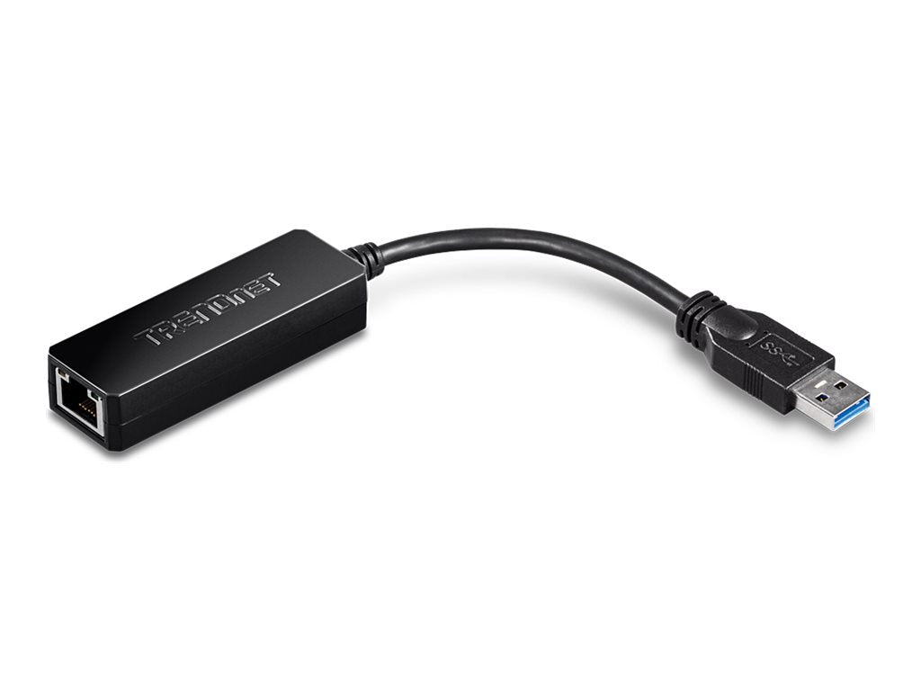 TRENDNET TU3-ETG USB 3.0 Gigabit Ethernet Adapter - Vorderansicht