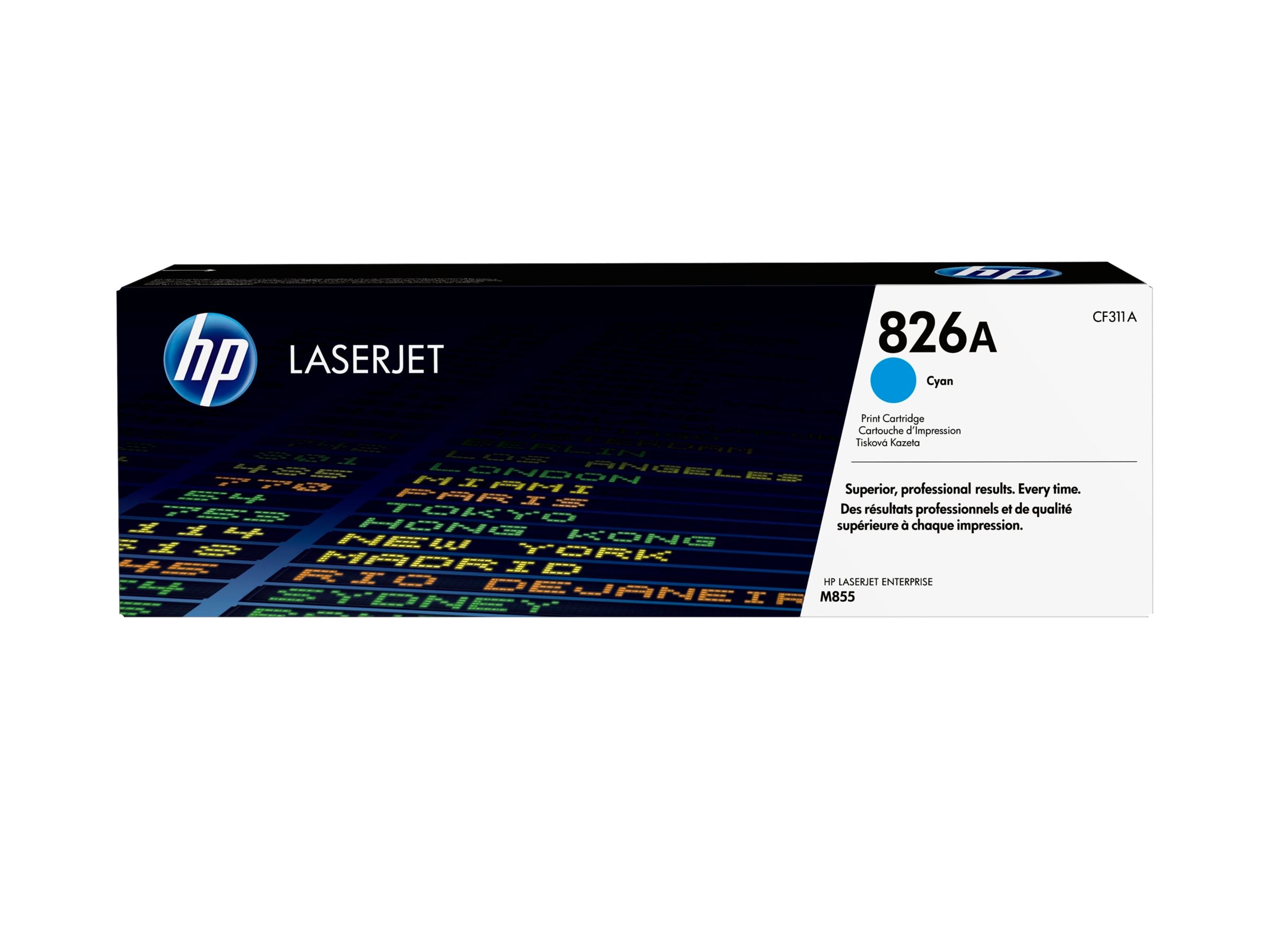 HP 826A Tonerpatrone Seitenansicht