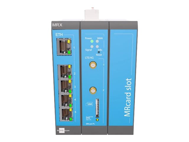 INSYS icom MRX3 LTE 1.1 modularer LTE-Router EMEA-Frequenzen VPN-Option