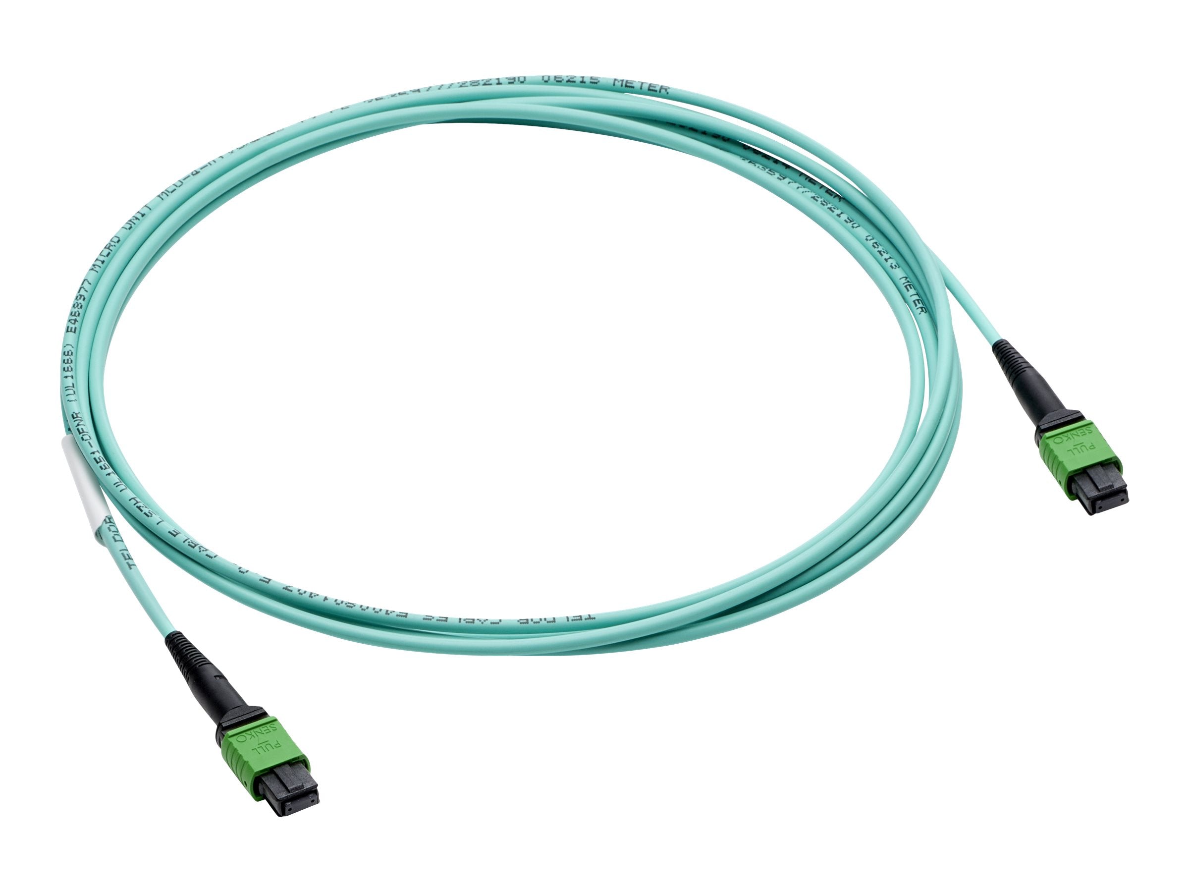 HPE InfiniBand NDR 8 Fiber MPO to 8 Fiber MPO Multi-mode 10m Cable