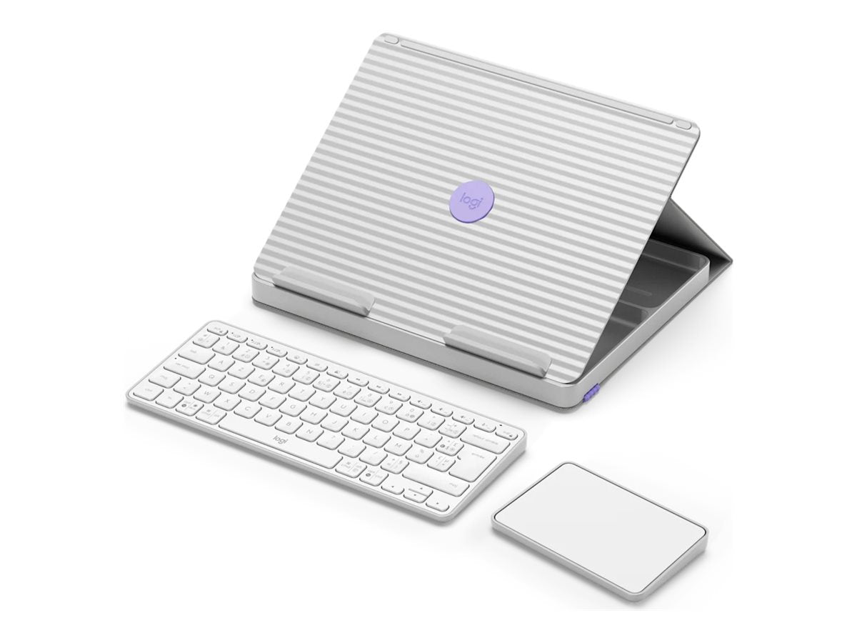 LOGITECH Casa Pop-Up Desk Keyboard - Nordic Calm (FR) Vorderansicht